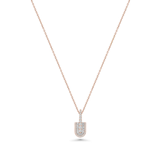 U Solo Baguette Midi Necklace