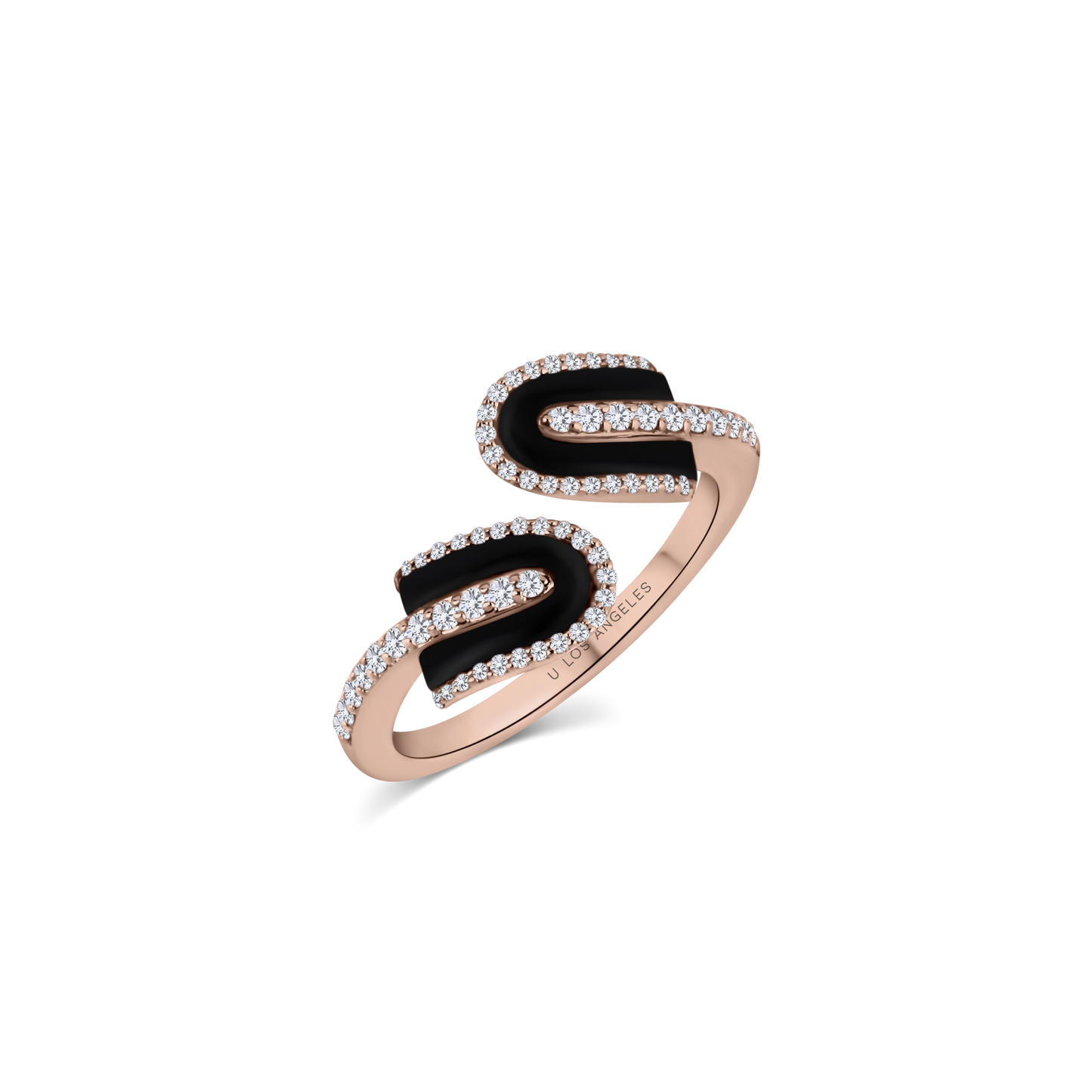 U Duo Twisted Ring