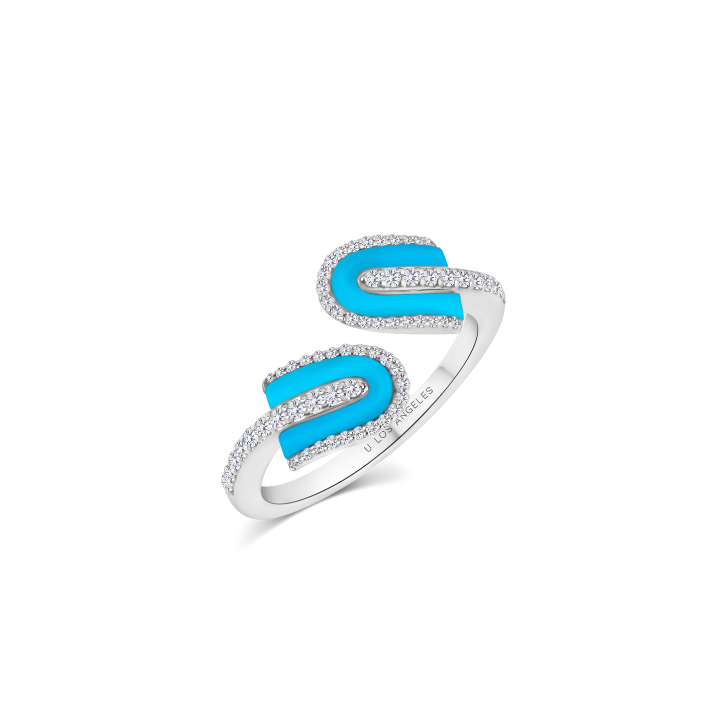 U Duo Twisted Ring
