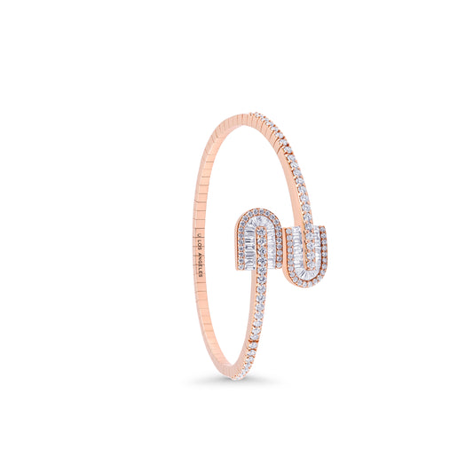 U Duo Baguette Maxi Bangle