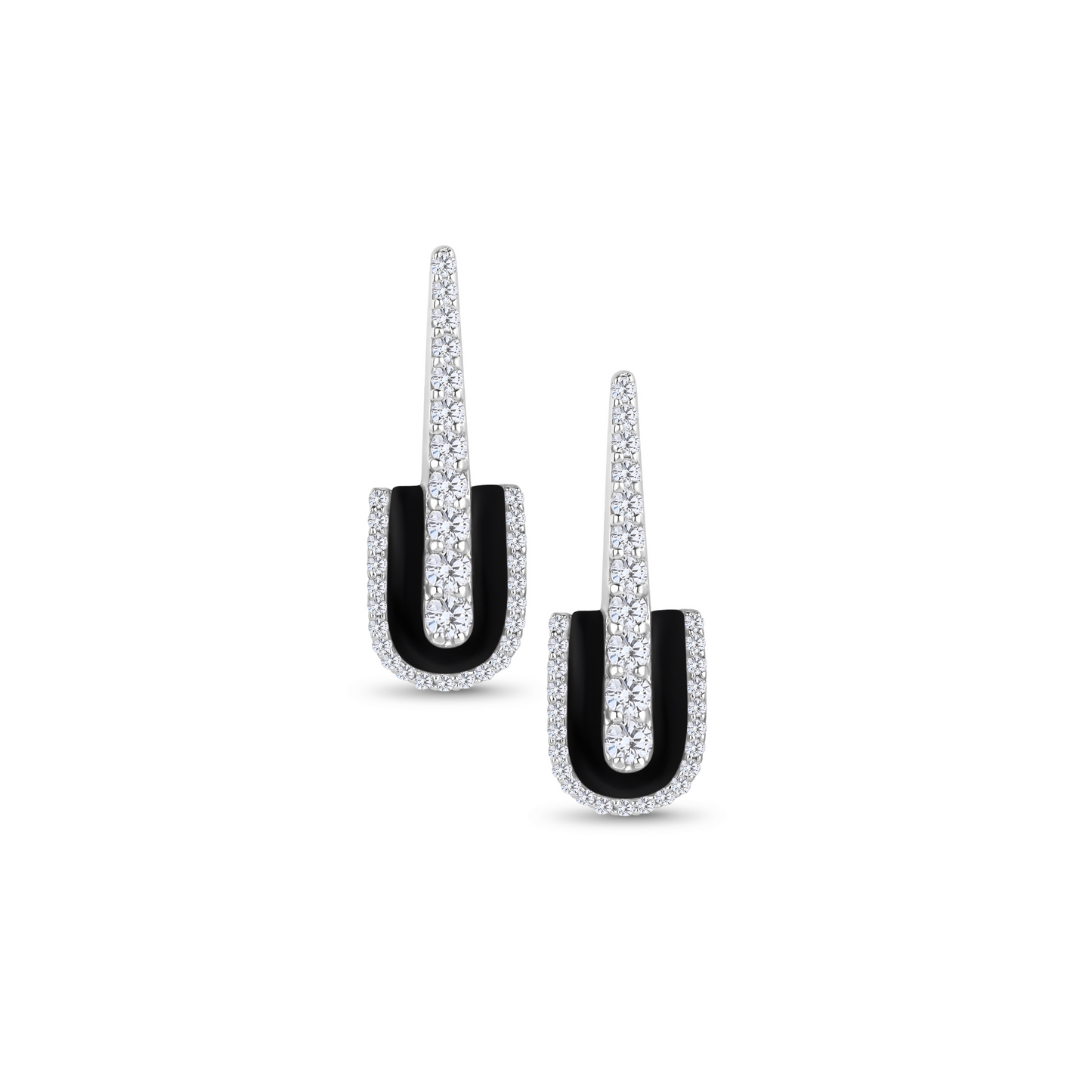 U Drop Earrings
