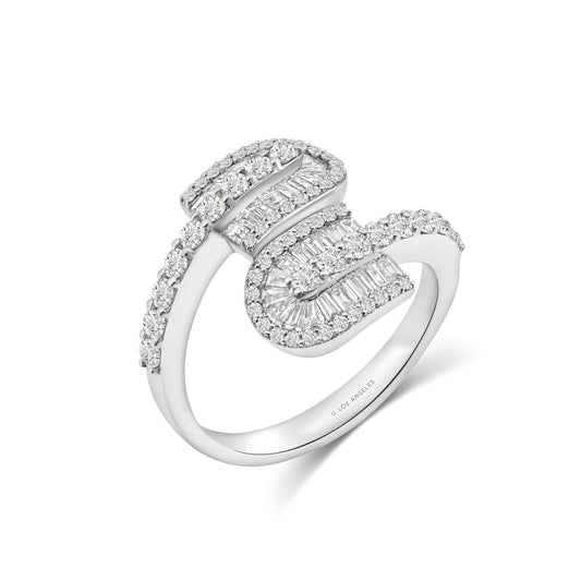 U Duo Baguette Maxi Ring