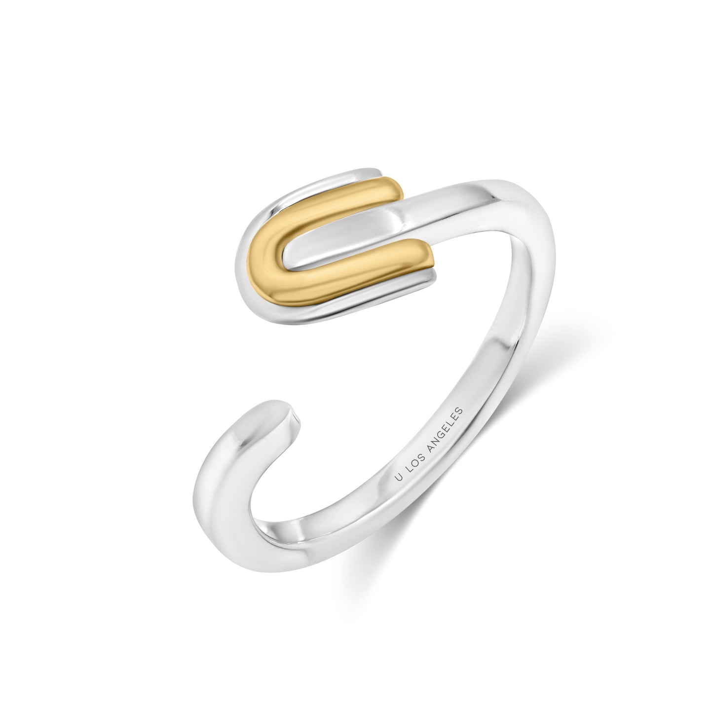 U Solo Twisted Ring