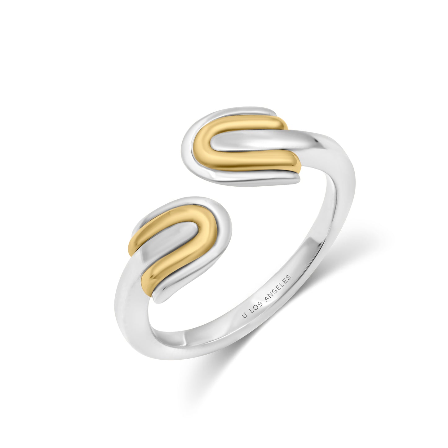 U Duo Twisted Ring