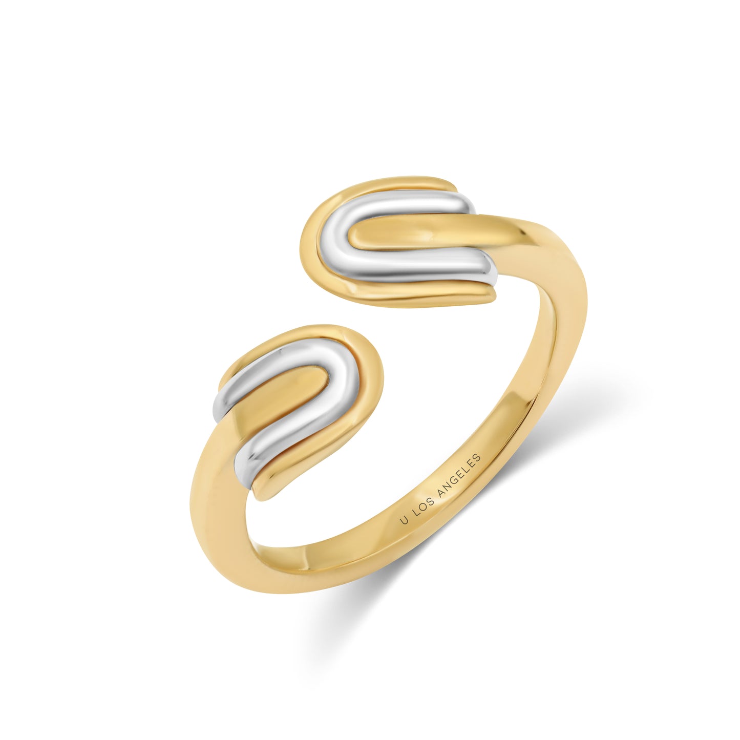 U Duo Twisted Ring