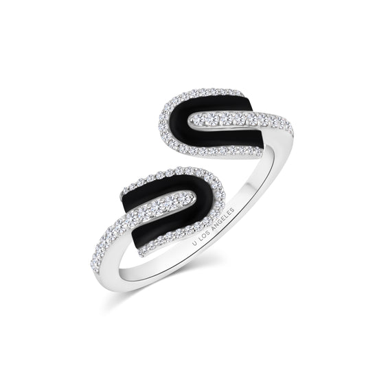 U Duo Twisted Ring