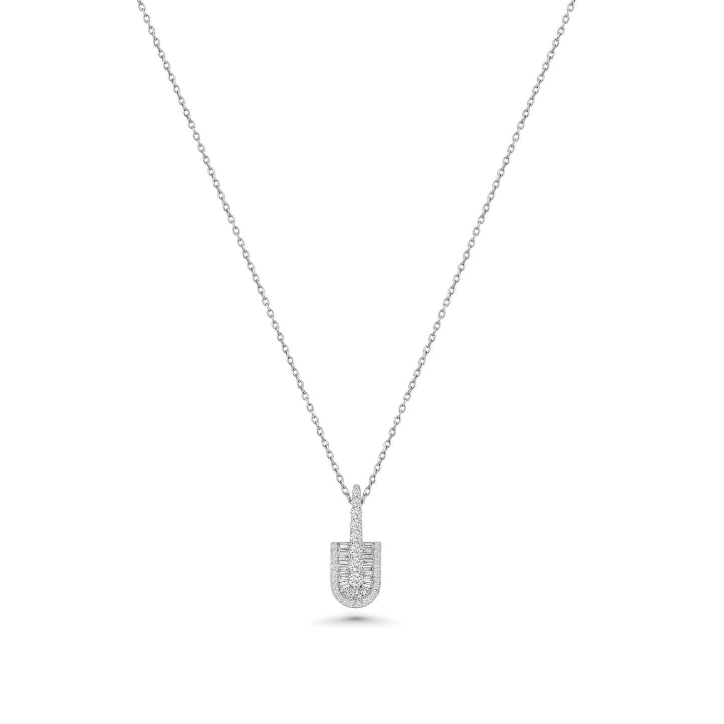 U Solo Baguette Midi Necklace