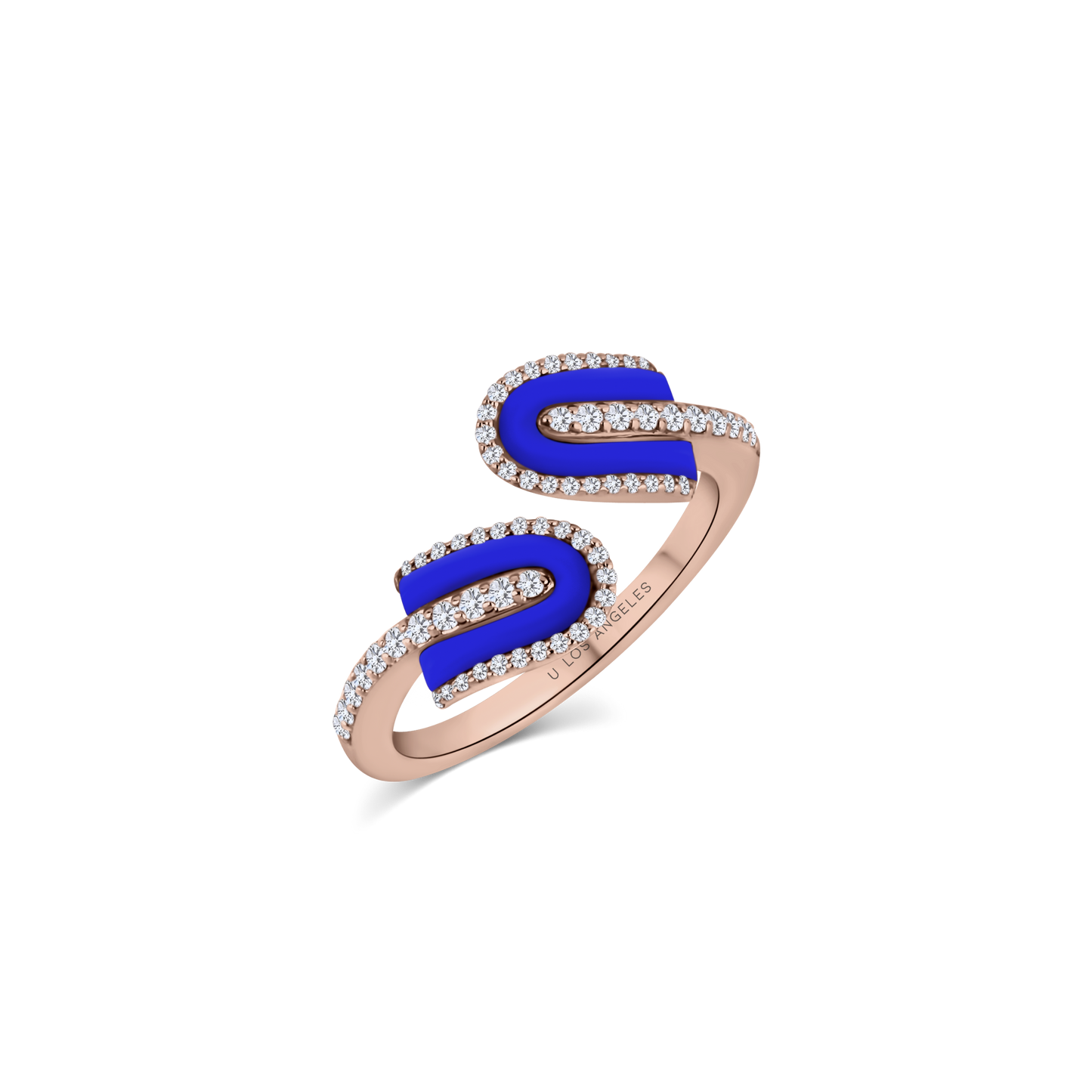 U Duo Twisted Ring