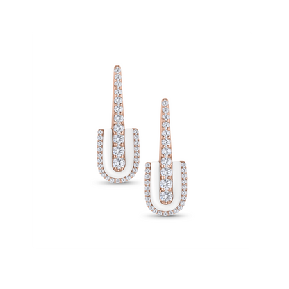 U Drop Earrings