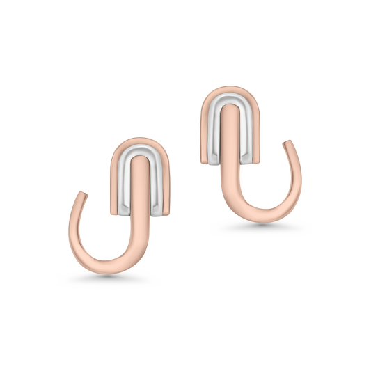 U Huggie Earrings