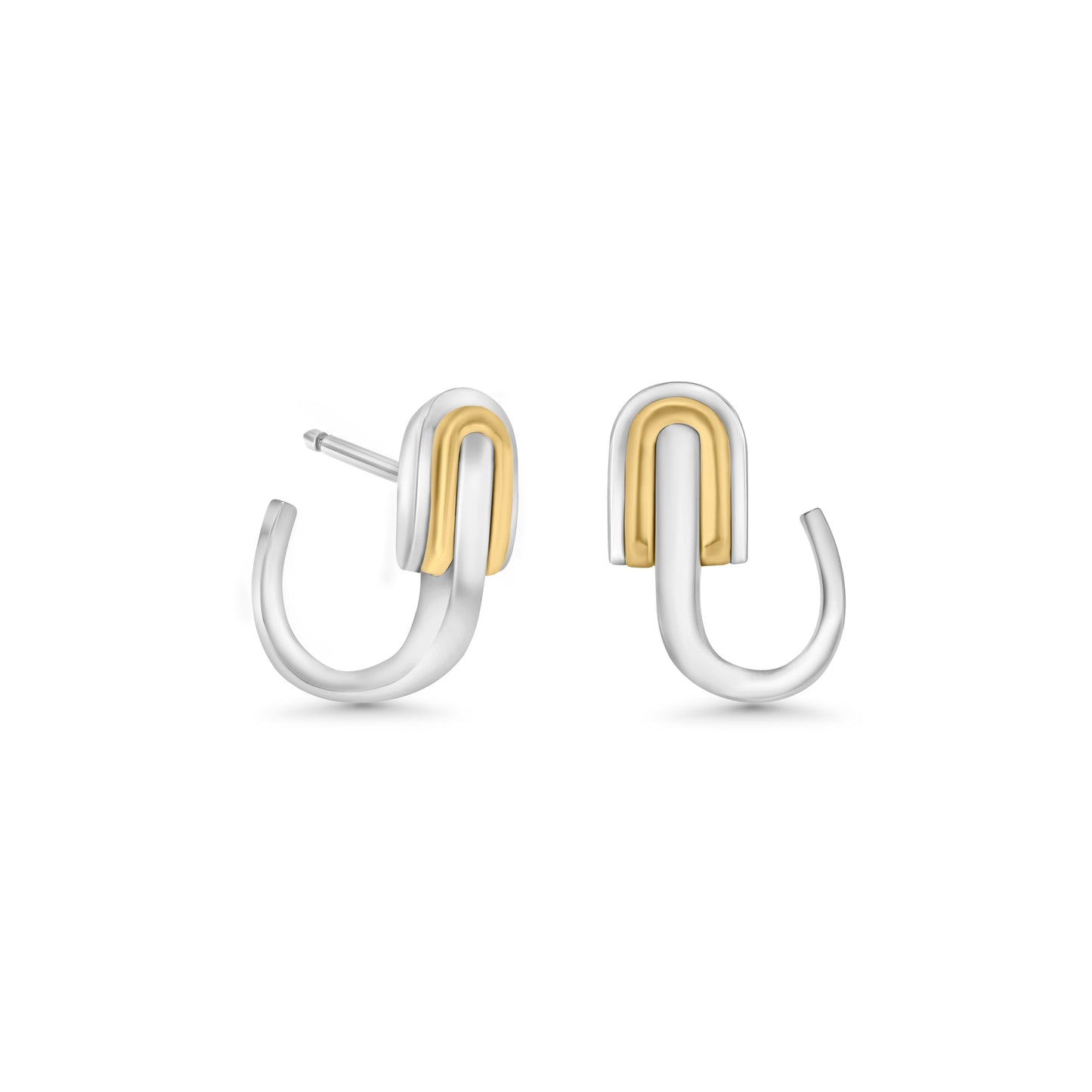 U Huggie Earrings