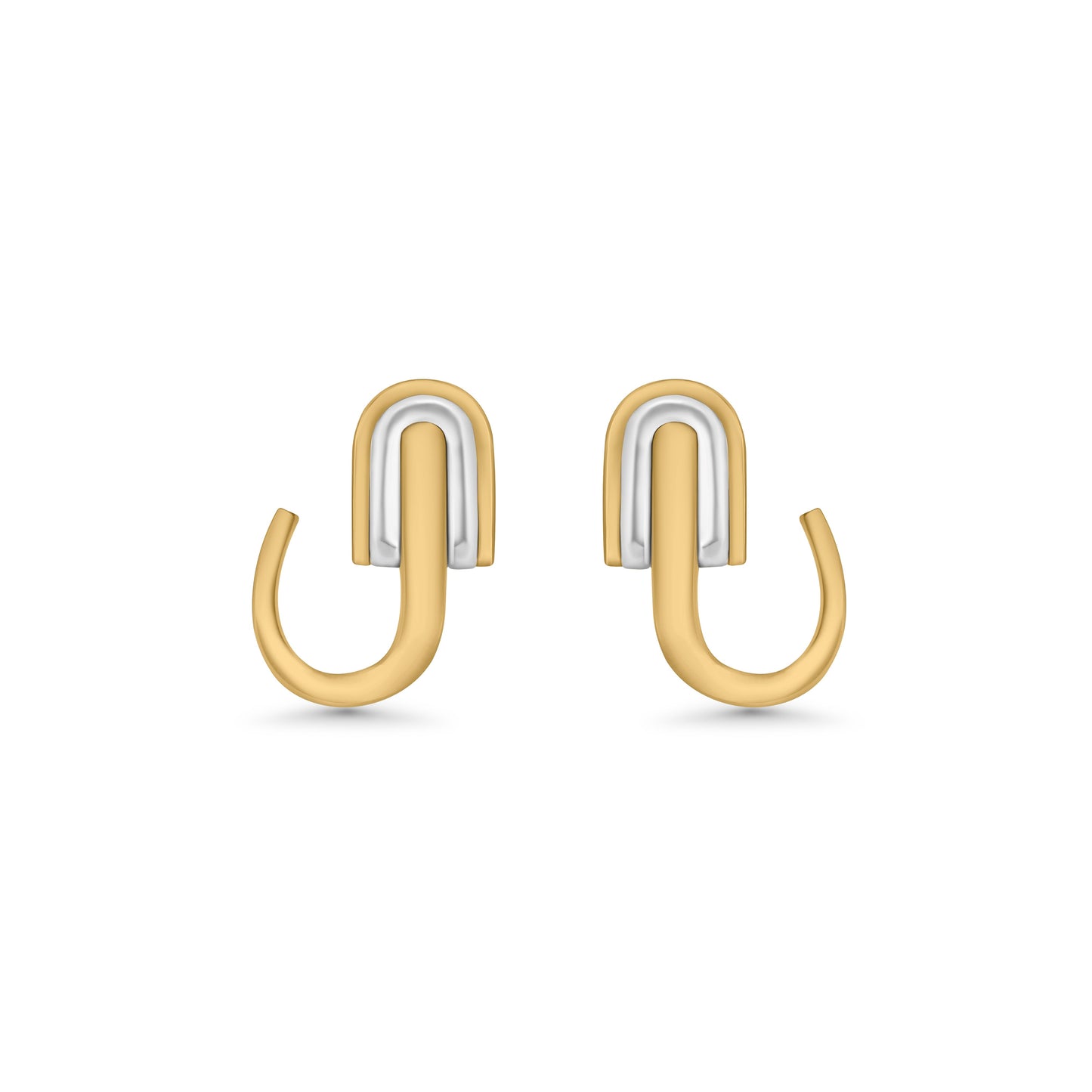 U Huggie Earrings