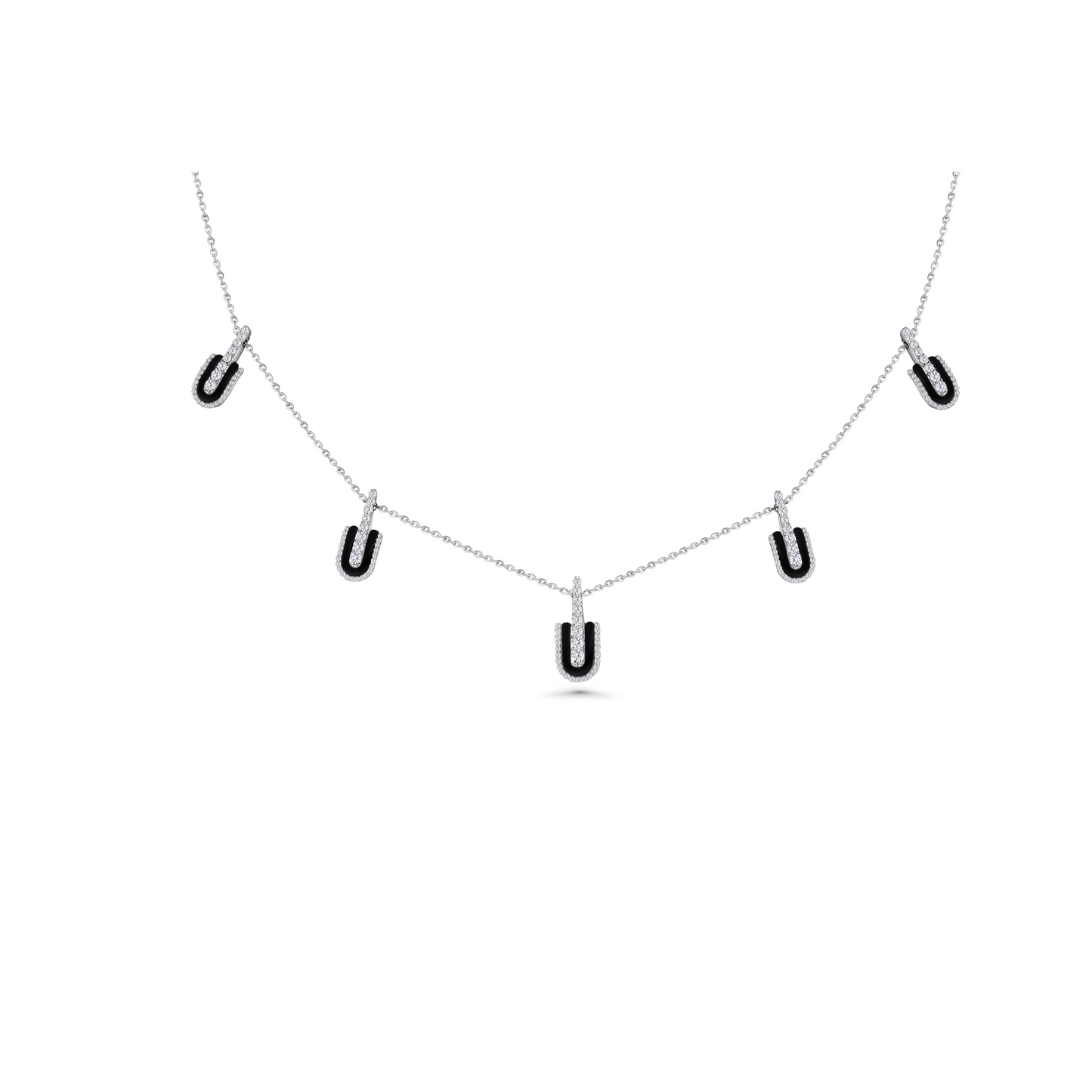 U Stacked Necklace