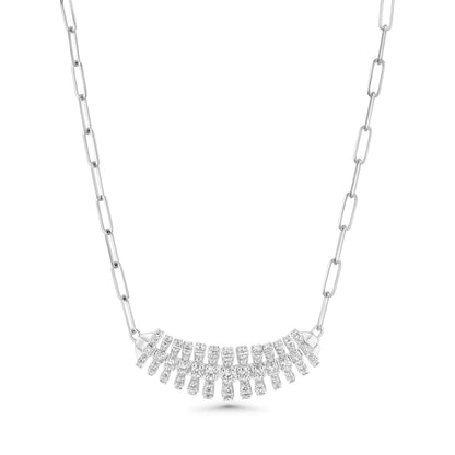 The Sunset Pavé Chain Necklace