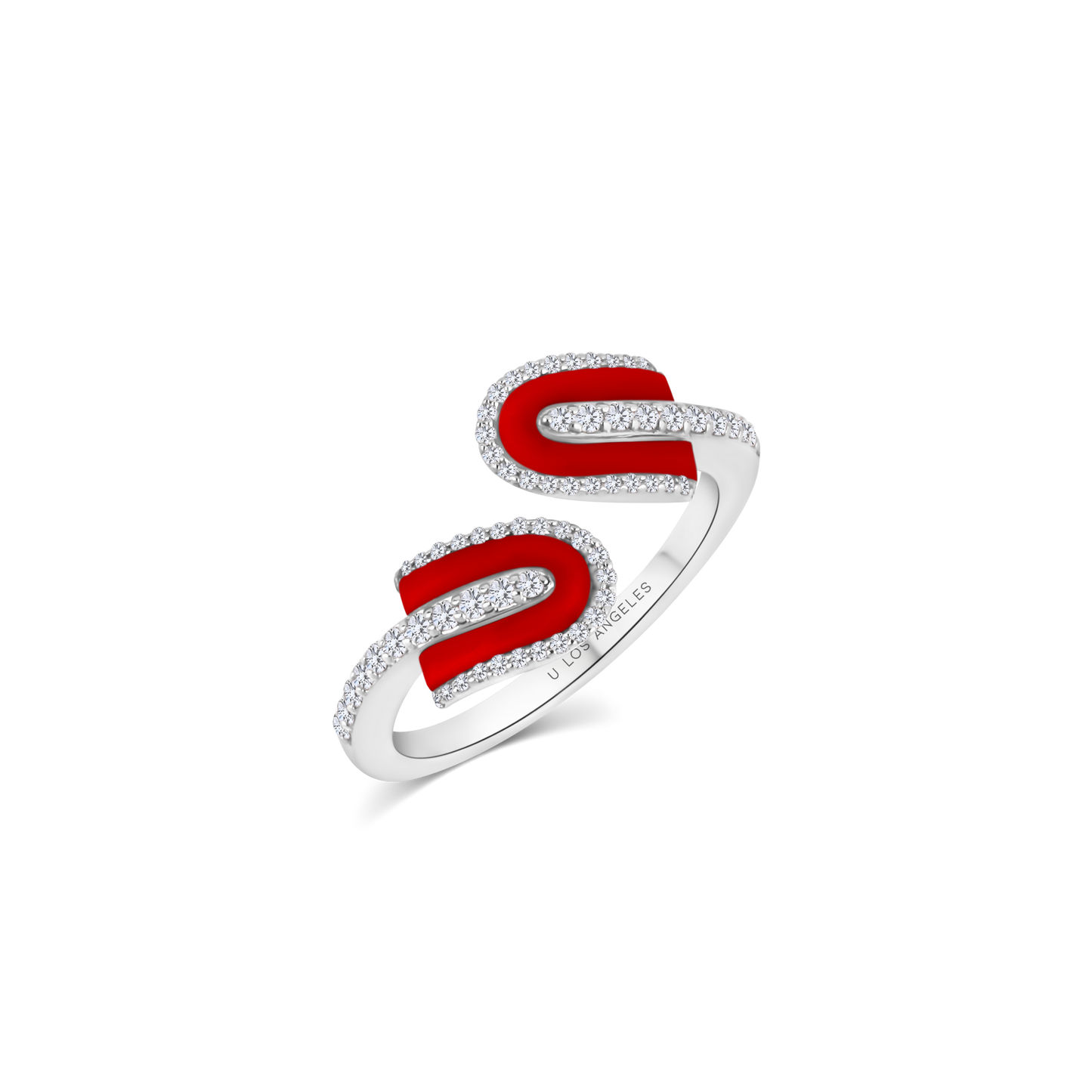 U Duo Twisted Ring