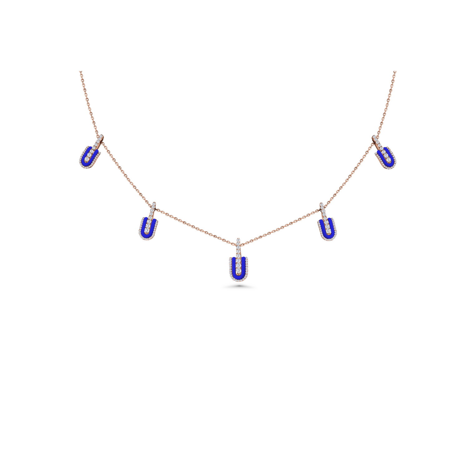 U Stacked Necklace