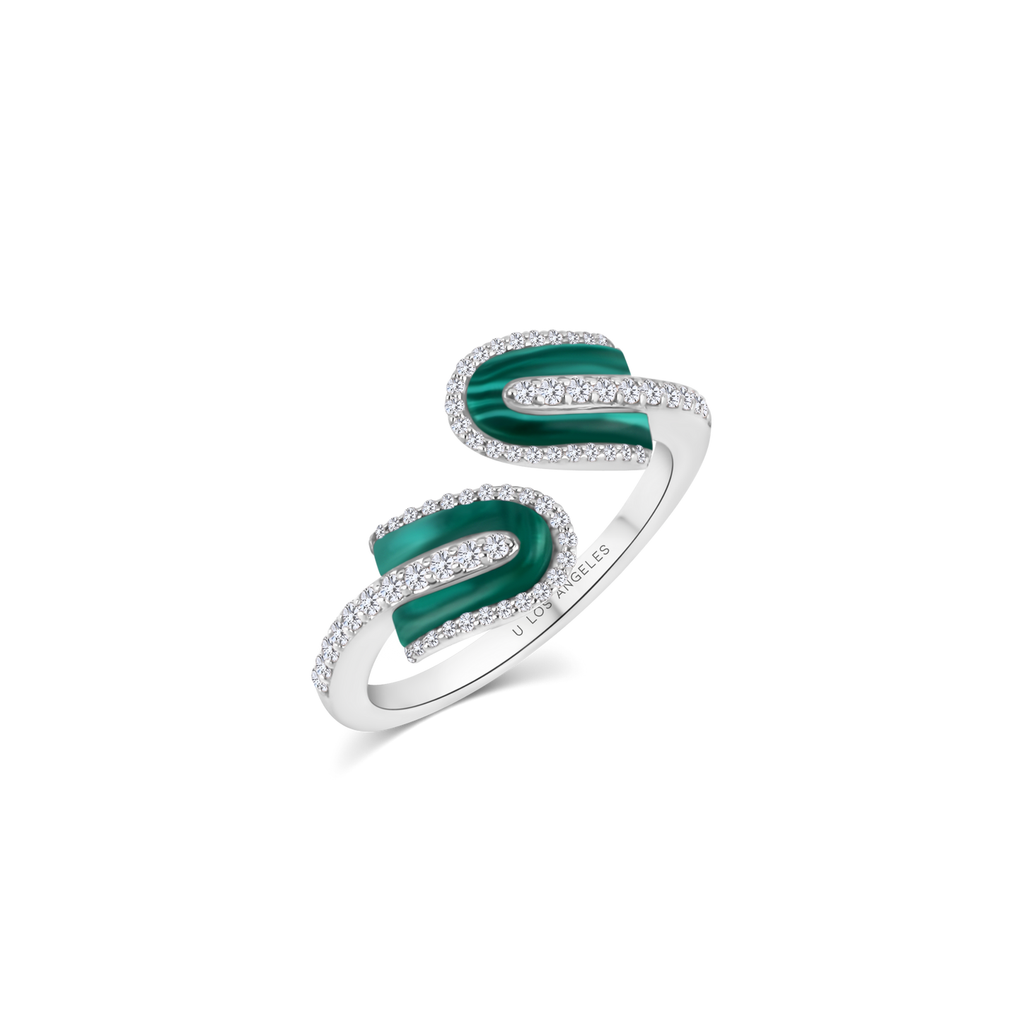 U Duo Twisted Ring