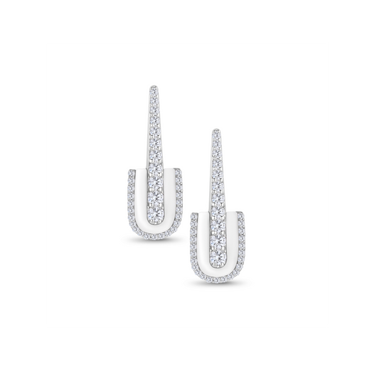 U Drop Earrings