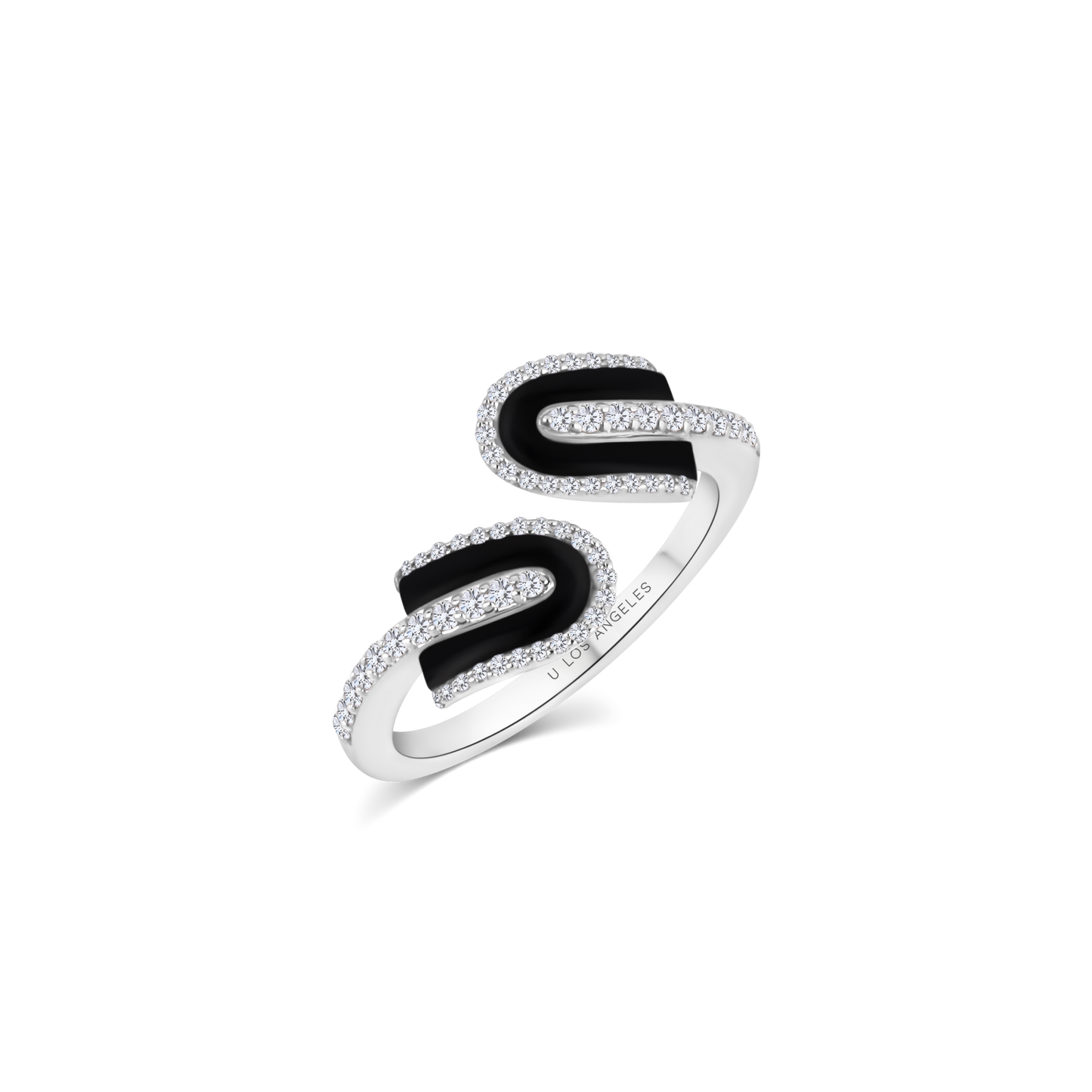 U Duo Twisted Ring
