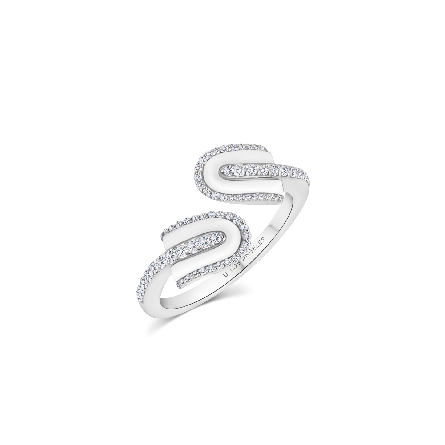U Duo Twisted Ring