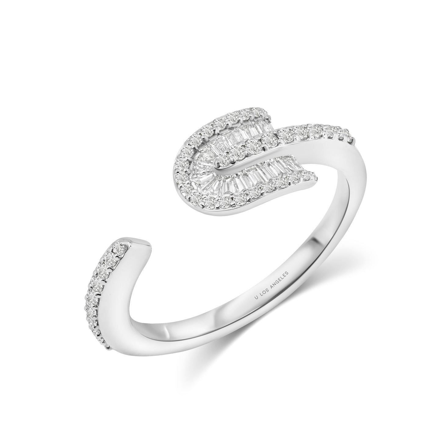 U Solo Baguette Ring