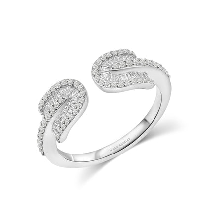 U Duo Baguette Ring