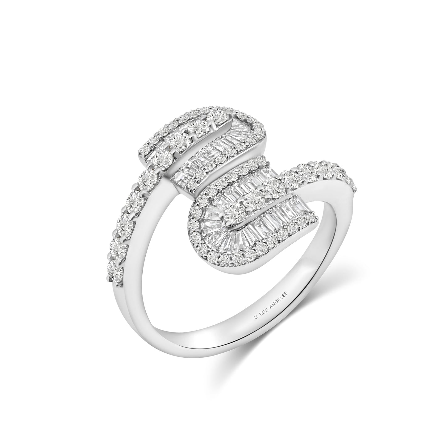 U Duo Baguette Maxi Ring