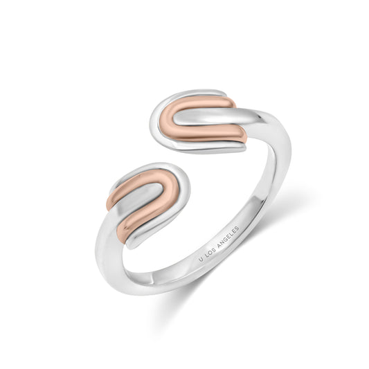U Duo Twisted Ring