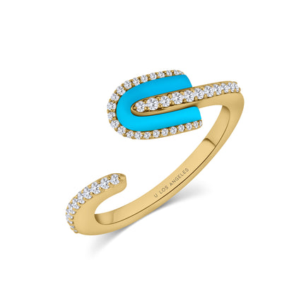 U Solo Twisted Full Ring