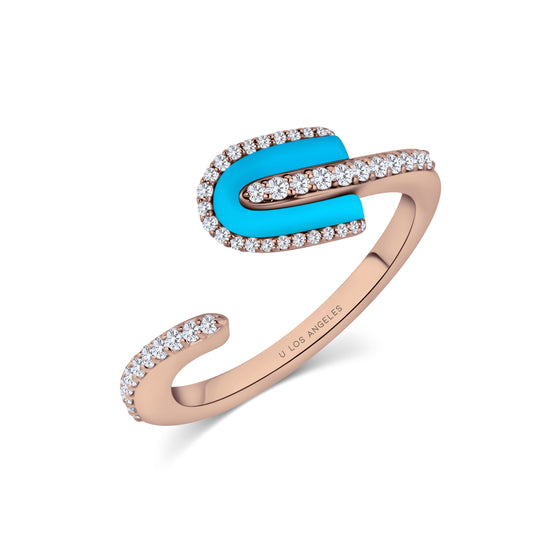 U Solo Twisted Full Ring