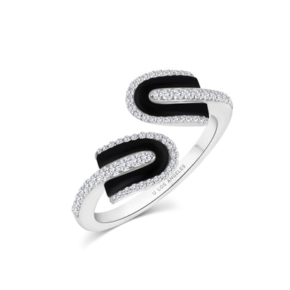 U Duo Twisted Ring
