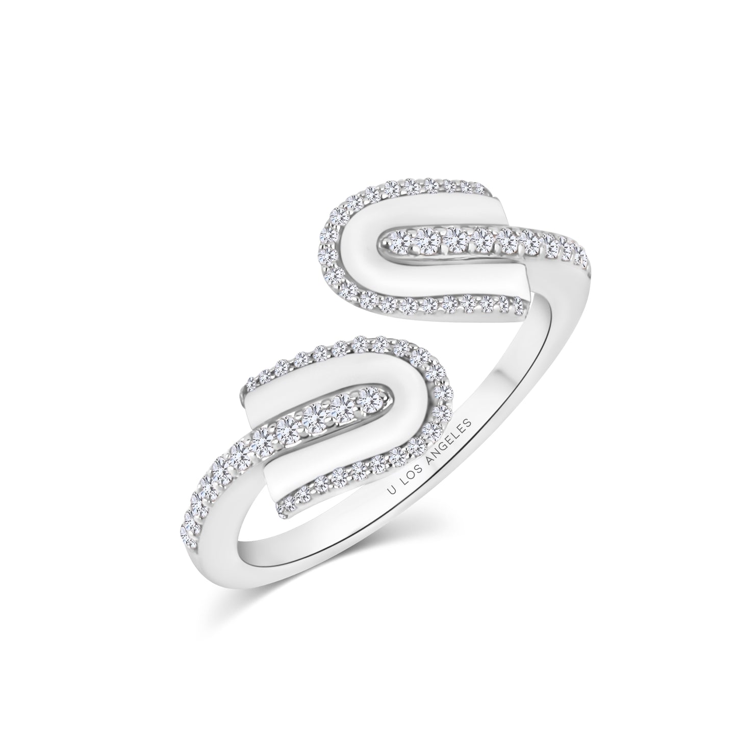 U Duo Twisted Ring