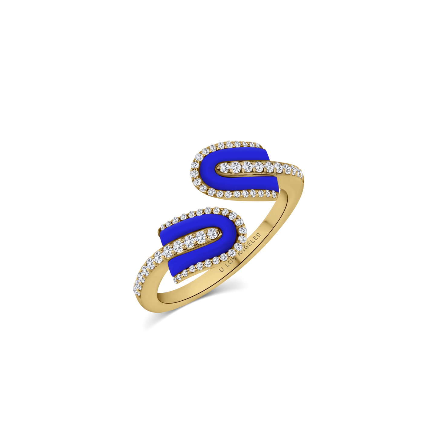 U Duo Twisted Ring