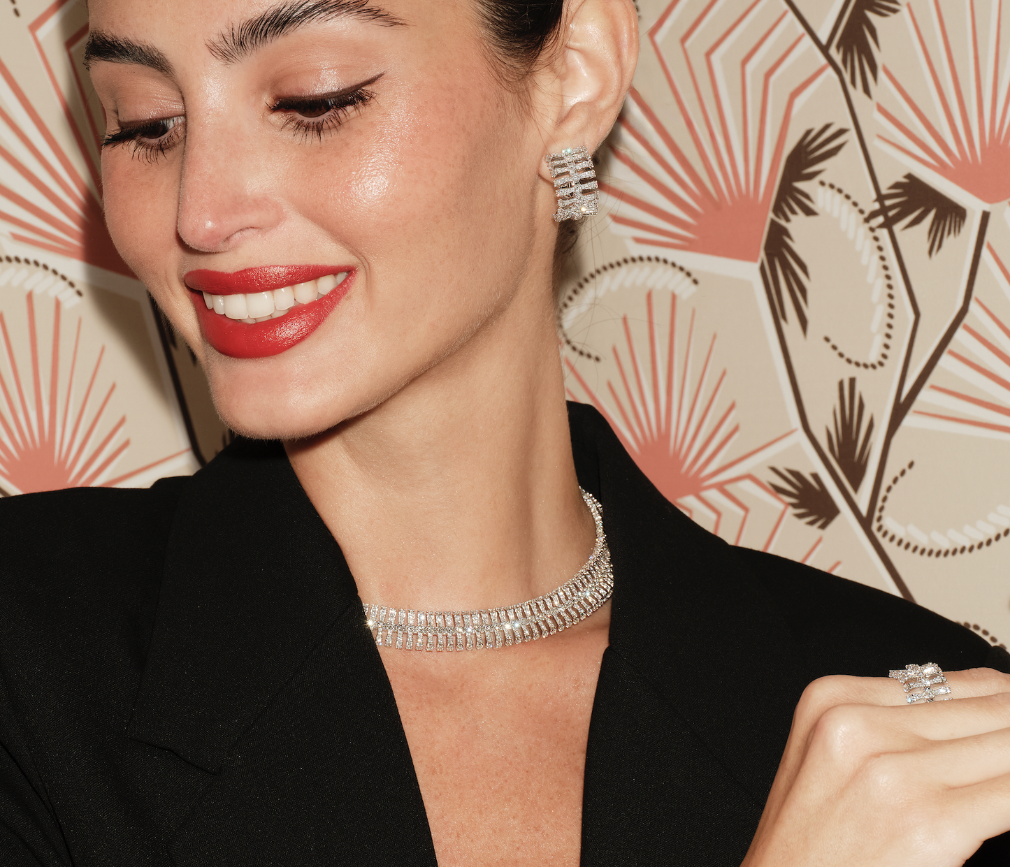 The Sunset Pavé Choker