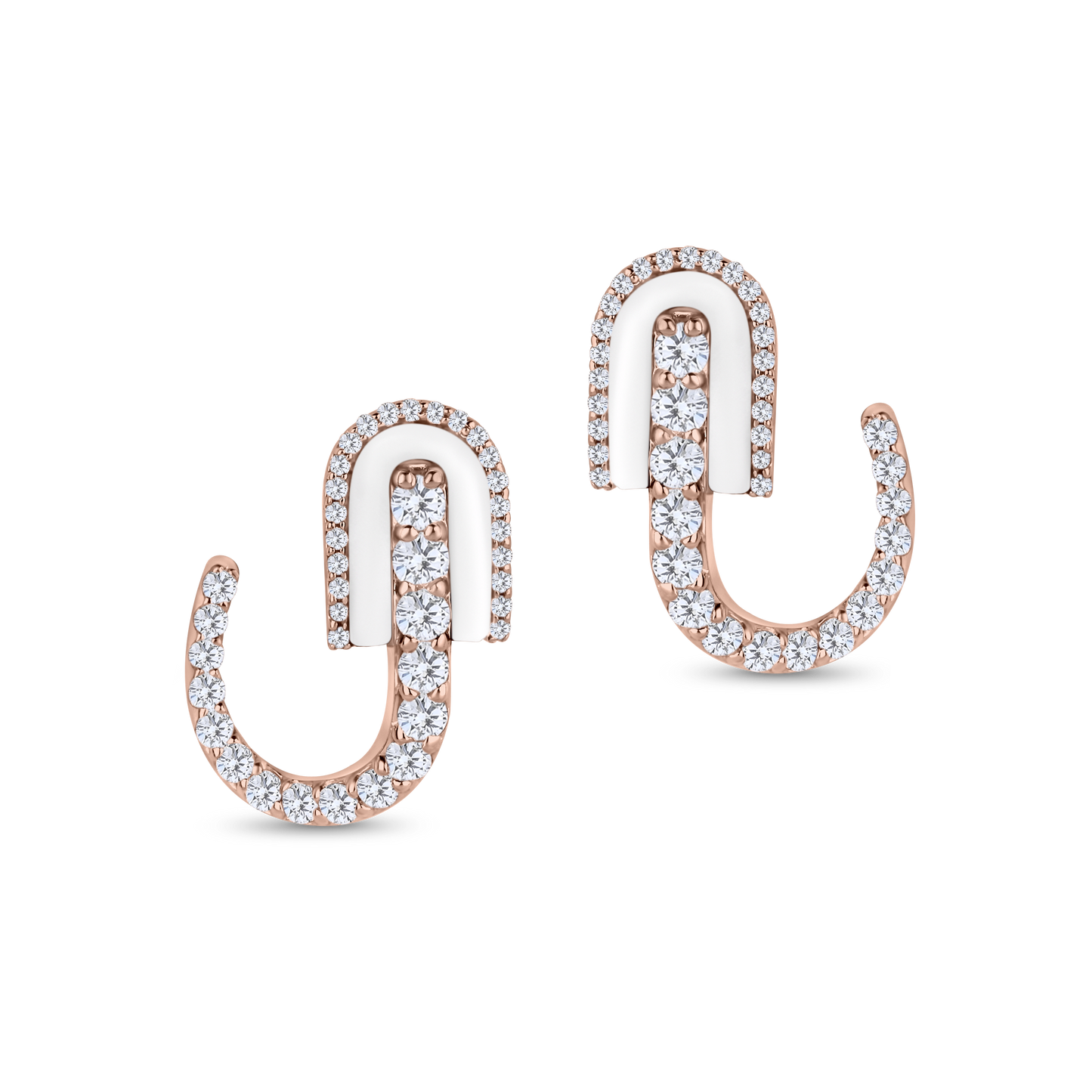 U Huggie Earrings