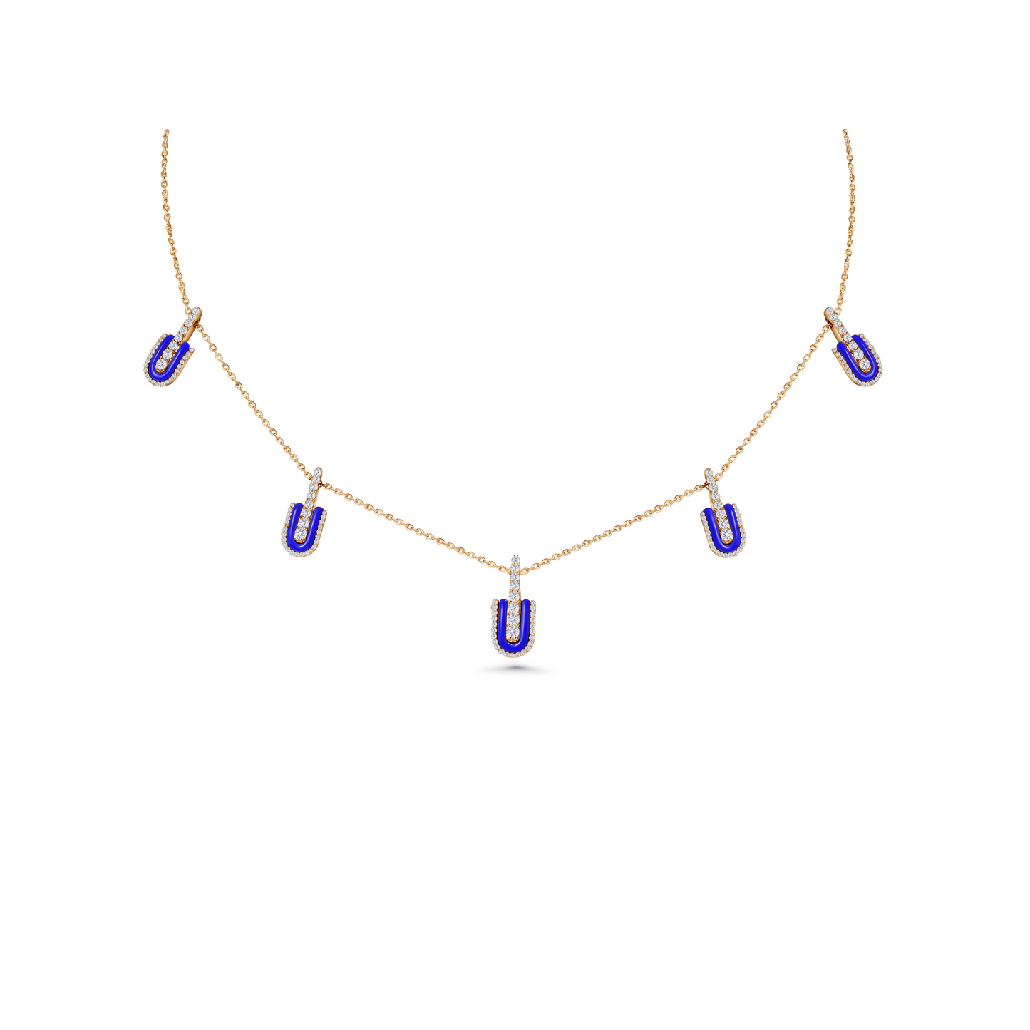 U Stacked Necklace