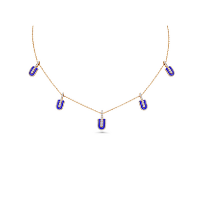 U Stacked Necklace